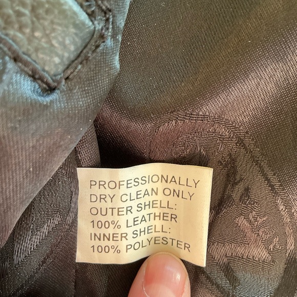 Women’s Black Leather Motorcycle Vest XL - Picture 9 of 9